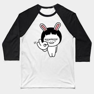 KakaoTalk Friend - The Hard Life by Hozo (Okay) Baseball T-Shirt